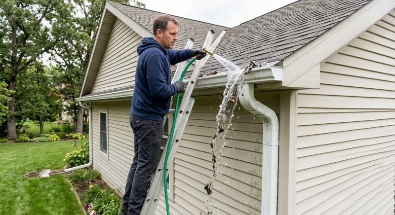 Downspout Cleaning in Bergen County, NJ